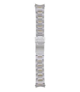 Seiko Seiko 48P3-G.E - 7T32-6M10 Watch Band Two-Tone / Dual-Tone Stainless Steel 20 mm