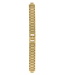 Seiko 44N1-Z.I - 1N00-6F90 Watch Band 44N1KZ Gold Plated Stainless Steel 15 mm