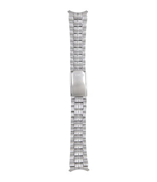 Seiko Seiko 4010-Z.E - 7T32-6E69 Watch Band Grey Stainless Steel 19 mm