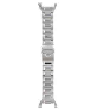 Seiko Seiko 35P6-K.I - SUN005 - GMT Uhrenarmband Grau Edelstahl 22 mm