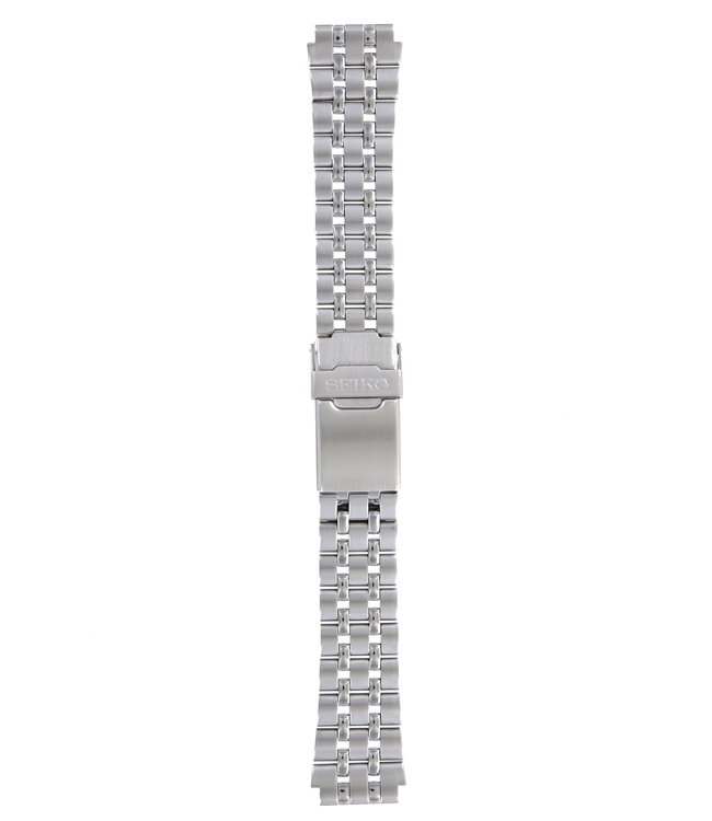 Seiko 42 74 -B.I - 7N47-6A00 / 7T32-7C40 Watch Band 4274JB Grey Stainless Steel 18 mm SQ 100