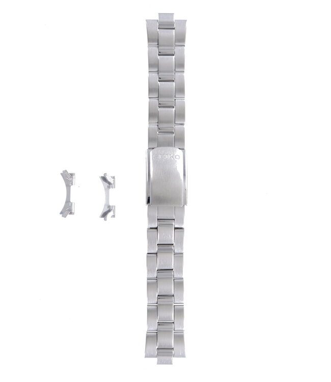 Seiko 4719-Z.E - 7N43-9070 Watch Band 4719JZ Grey Stainless Steel 20 mm