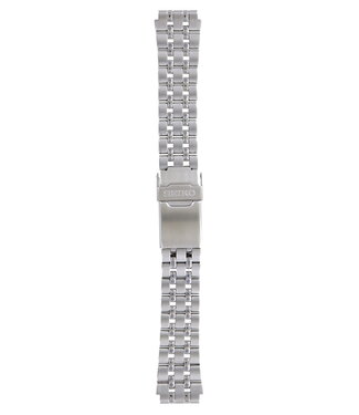 Seiko Seiko 4419-B.I - 7N42-5000 / 7T32-5A10 Watch Band Grey Stainless Steel 18 mm