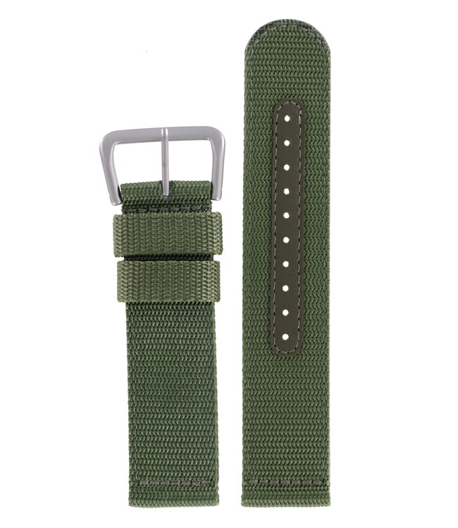 Seiko SNZG09, SNDA27, SNN219 & SNN239 Watch Band 4A212JL Green Textile 22 mm 5 Sports