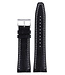 Seiko 4A532 B 24 - SNAC29 - 7T62-0HZ0 Watch Band 4A532JL Black Leather 24 mm Tachymeter