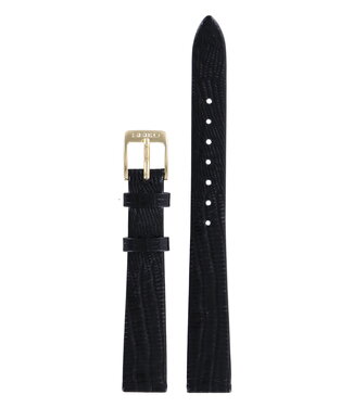 Seiko Seiko Calf-Z 13 - 1N00-0C99 Watch Band Black Leather 13 mm