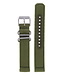 Seiko 7S26-02J0 - SNK805 / SNK813 / SNKN29 Horlogeband 4K11JZ Groen Textiel 18 mm 5