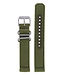 Seiko Seiko 7S26-02J0 - SNK805 / SNK813 / SNKN29 Watch Band Green Textile 18 mm