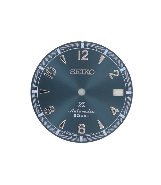 Seiko 6R3500F0XN23 wijzerplaat SPB197 / SPB199 origineel 6R35 00E0 / 01J0 Alpinist