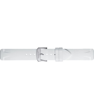 Tissot Tissot T081420A Cinturino Dell'Orologio Bianco Silicone 20 mm