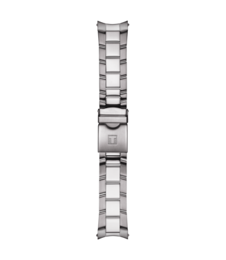 Tissot Tissot V8 T039417 Horlogeband Grijs Roestvrijstaal 22 mm