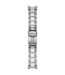 Tissot Tissot V8 T039417 Watch Band Grey Stainless Steel 22 mm