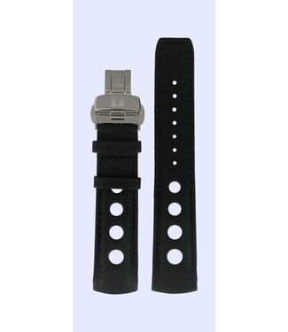 Tissot Tissot PRS516 - T044430 Uhrenarmband Schwarz Leder 20 mm