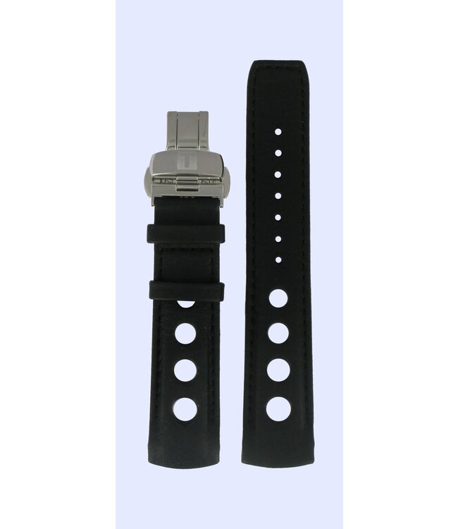 Tissot PRS516 - T044430 Watch Band T600029599 Black Leather 20 mm PRS 516