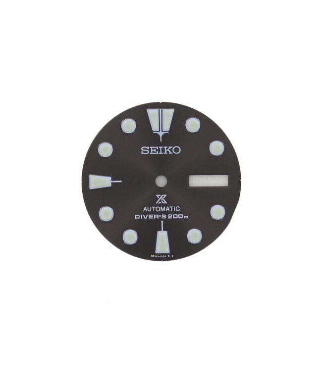 Seiko Prospex Turtle SRPC23K1 quadrante grigio Sunburst 4R36-04Y0 quadrante di ricambio originale