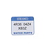 Seiko Prospex Turtle SRPC23K1 Sunburst graues Zifferblatt 4R36-04Y0 Ersatz Zifferblatt echt