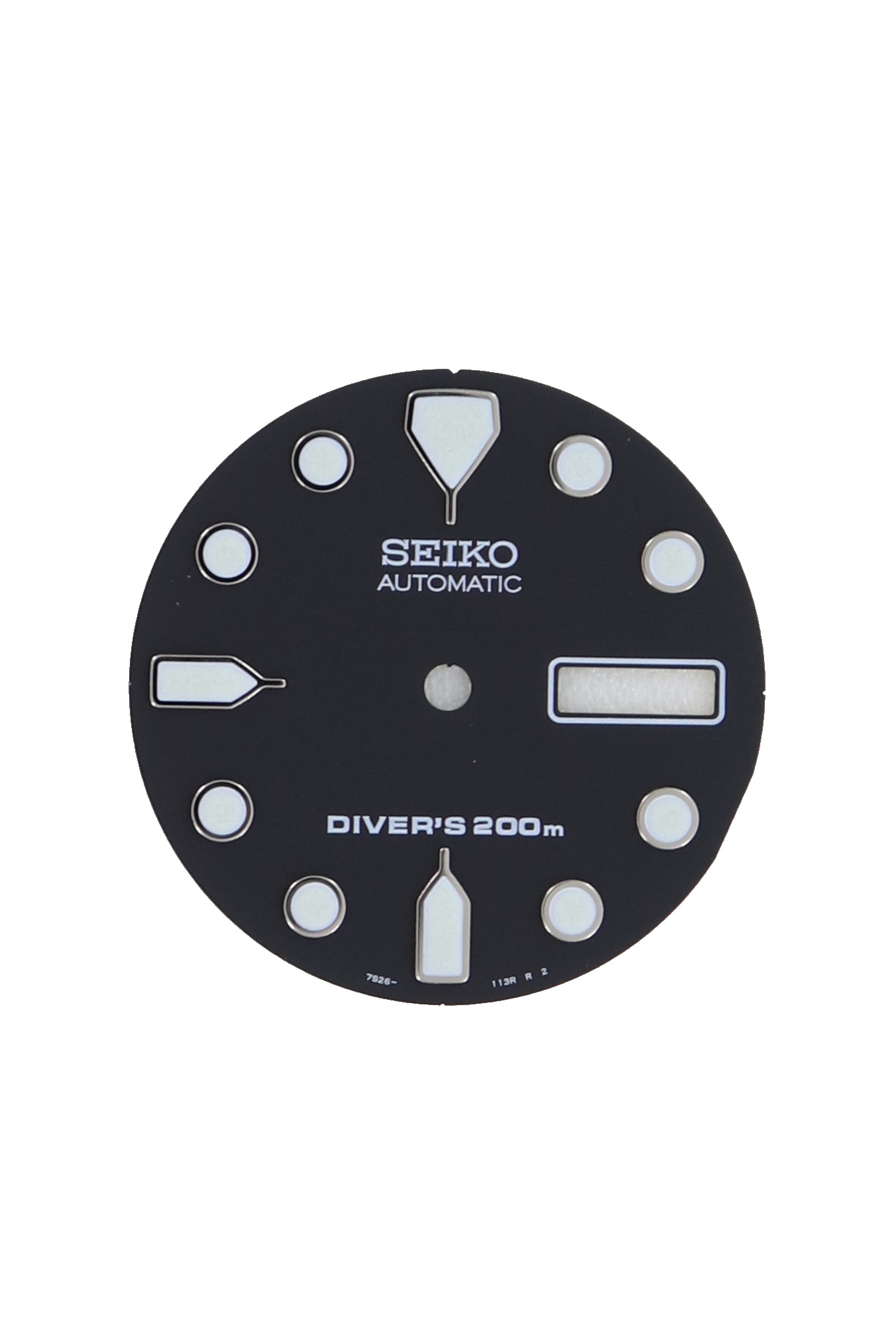 Dial for the Seiko SKX171K1 7S26-7020 - WatchPlaza