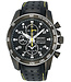 Seiko SNAE67P1 Bracelet de montre en cuir noir jaune 7T62-0KV0 Bracelet 21 mm Sportura