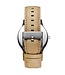 Orologio da uomo MVMT 40 Series MT01-GML - cinturino in pelle grigio scuro e beige