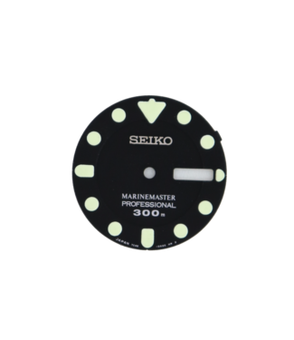 Seiko Schwarzes Zifferblatt Seiko Marine Master SBBN033, SBBN035 Professionelle 7C46-0AG0