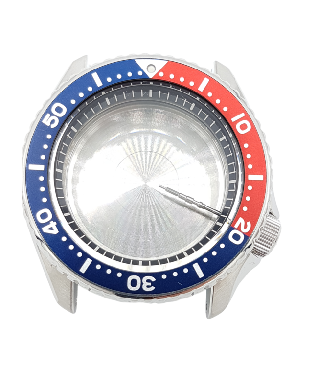 SEIKO SKX009 PEPSI DIVER 7S26-0020 CAJA DE RELOJ SKX009J1 SKX009K1 COMPLETO