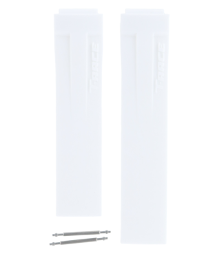 Tissot Tissot T048217A BH Watch Band White Silicone 17 mm