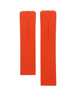 Tissot Tissot T047420A T Touch II Watch Band Red Silicone 21 mm