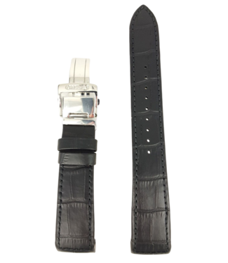 Seiko Seiko Premier SRX003 / SRL021 / SRN005 / SPC005 Black Leather Watch Strap 21mm 4A072JL