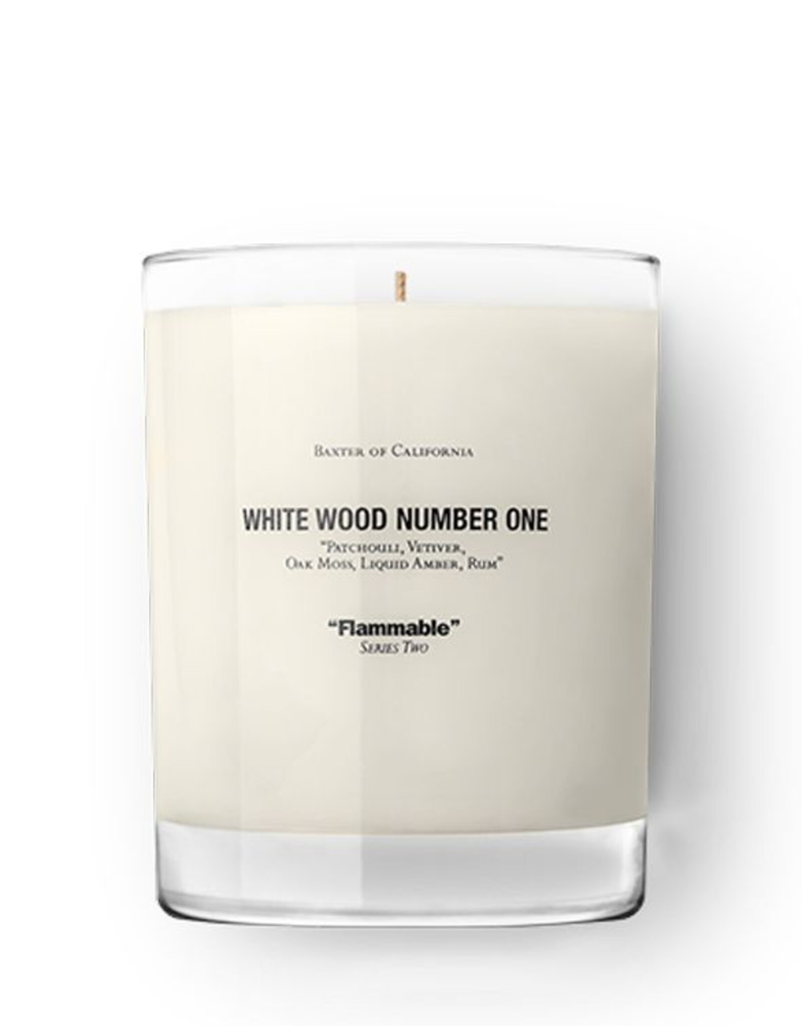 Baxter of California Candle White Wood No 1