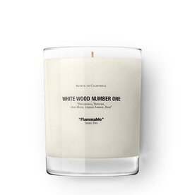 Baxter of California Candle White Wood No 1