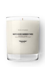 Baxter of California Candle White Wood No 3