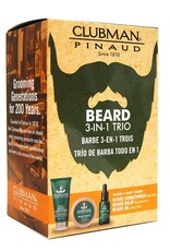 Clubman Pinaud 3-in-1 Beard Trio Gift Pack