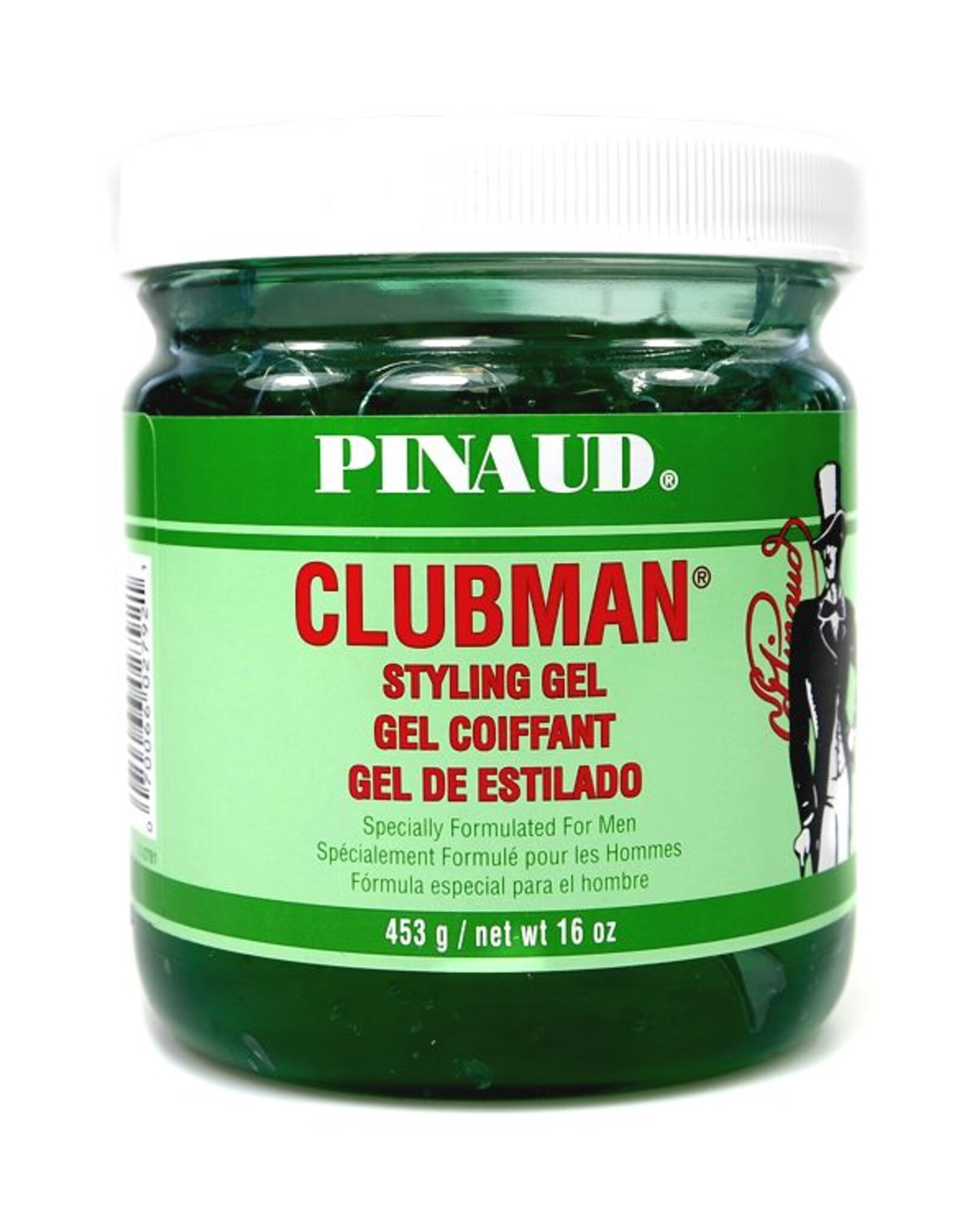 Clubman Pinaud Styling Gel Jar - 453 gram
