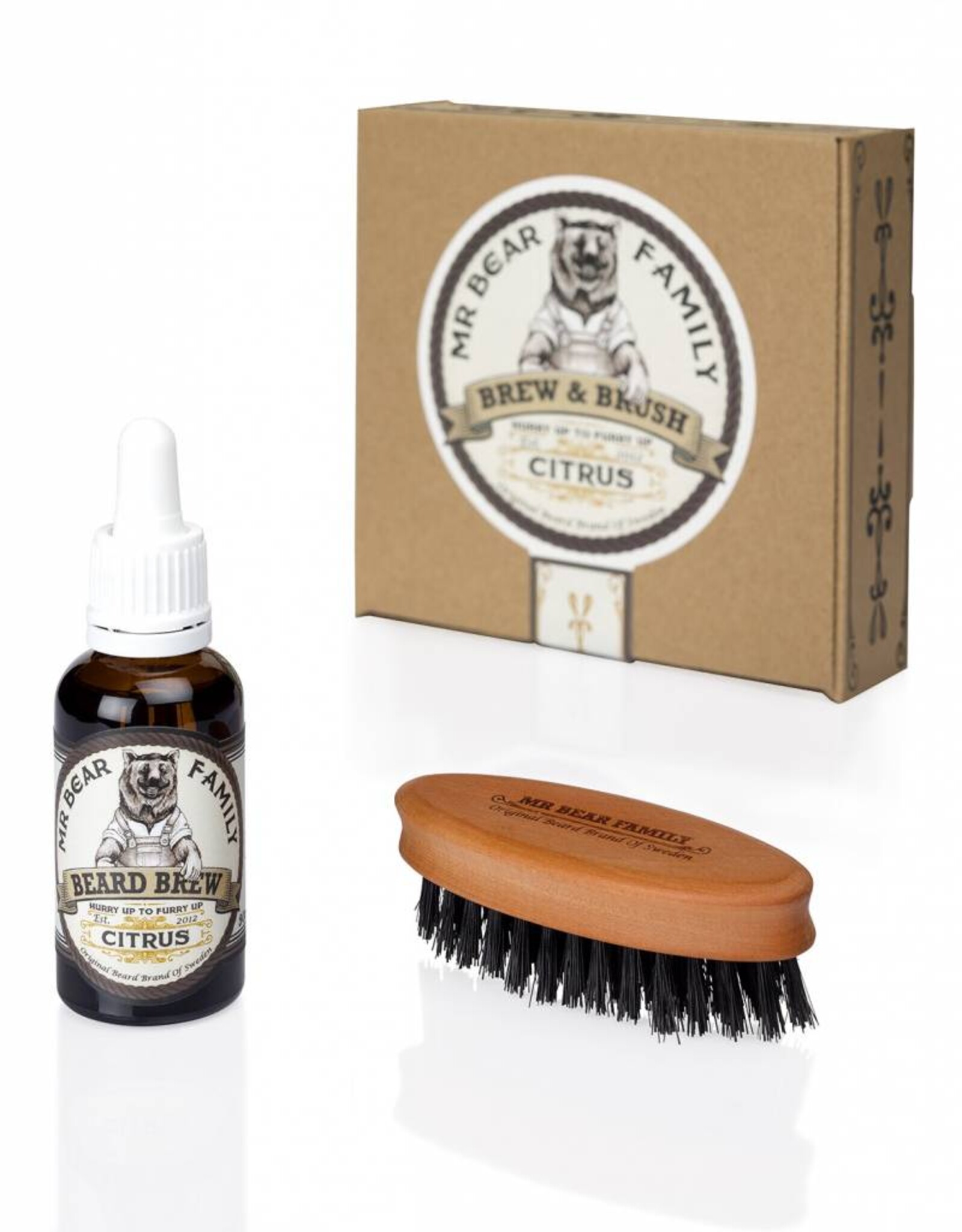 Mr. Bear Family Brew & Brush Kit - Citrus