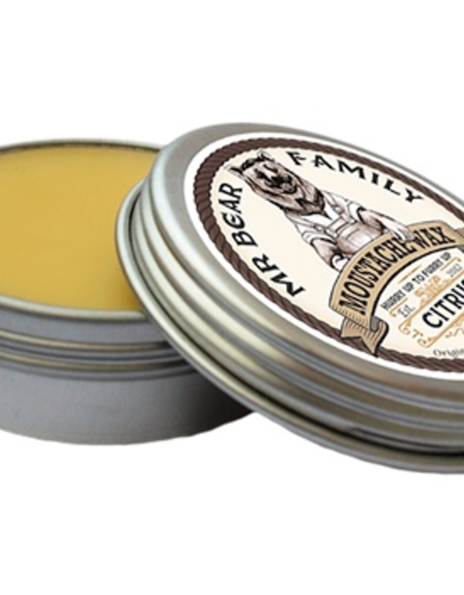 Mr. Bear Family Moustache Wax Citrus