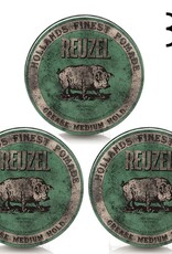 Reuzel Green Grease Medium Hold 3-pack