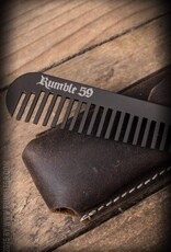 Schmiere Butterfly Comb in leren etui