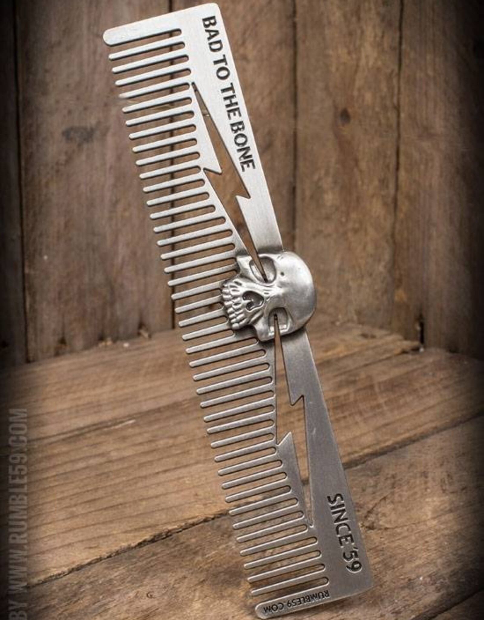 Schmiere Comb 3D Skull - Bad to the Bone