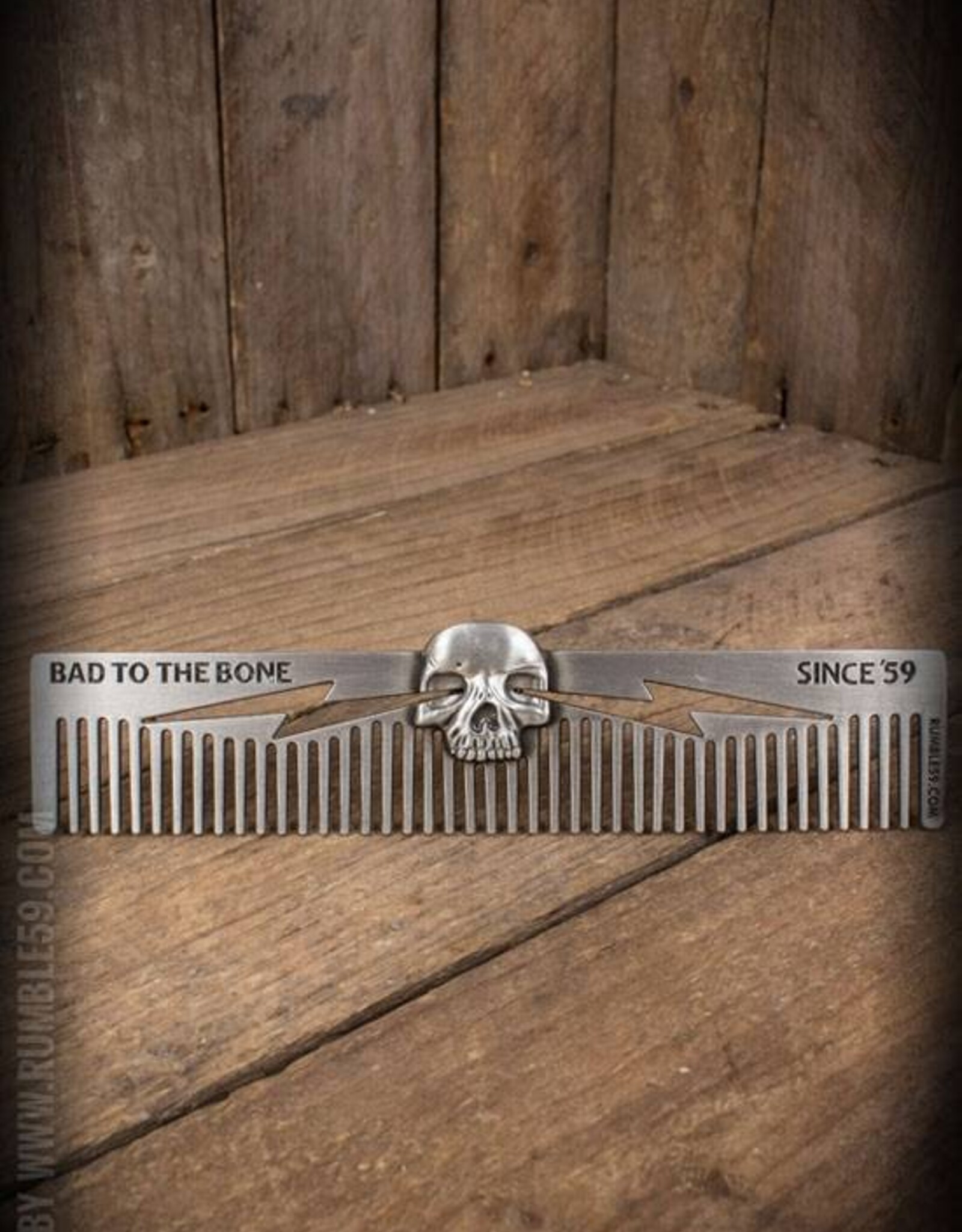 Schmiere Comb 3D Skull - Bad to the Bone