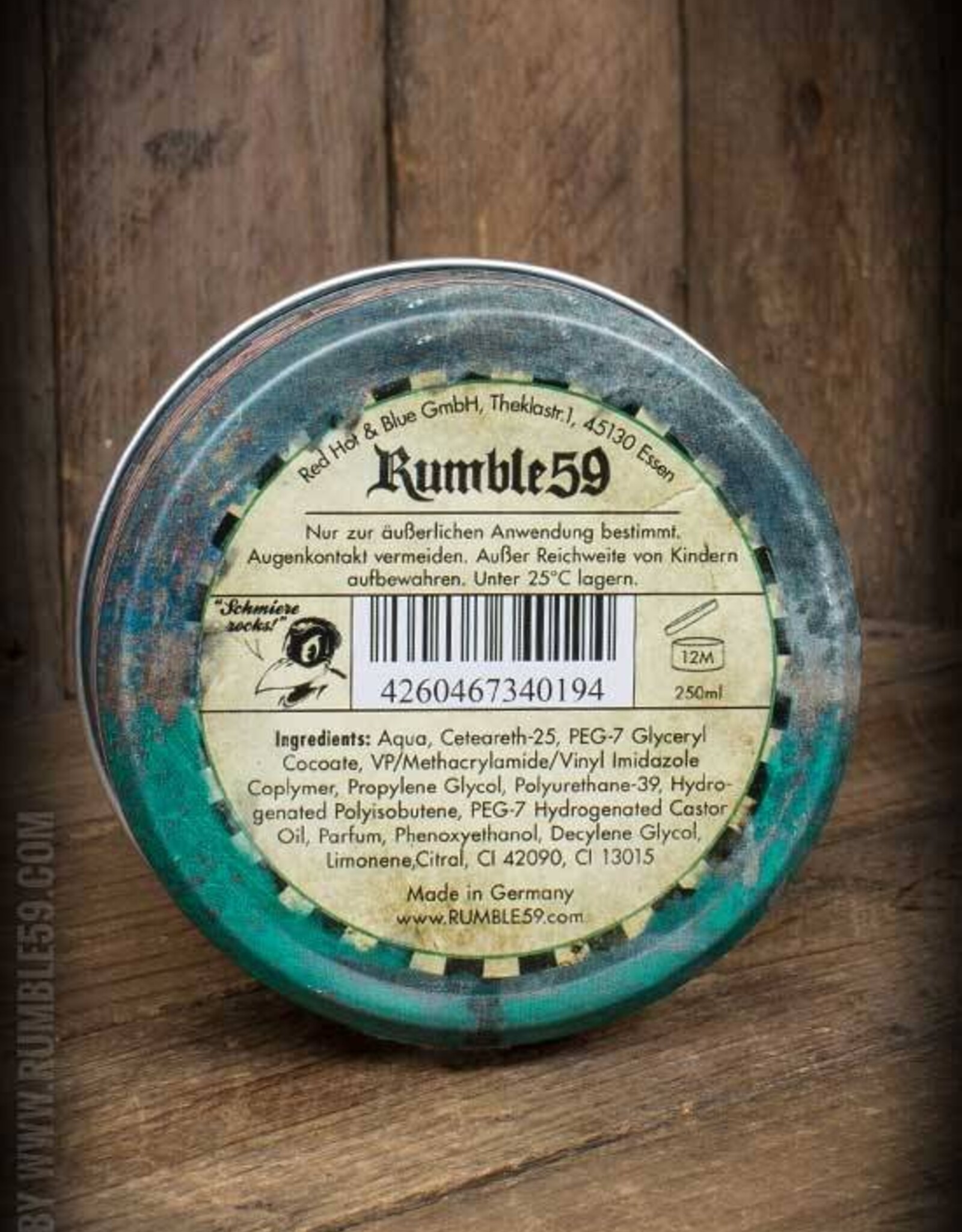 Schmiere Pomade Medium water-based