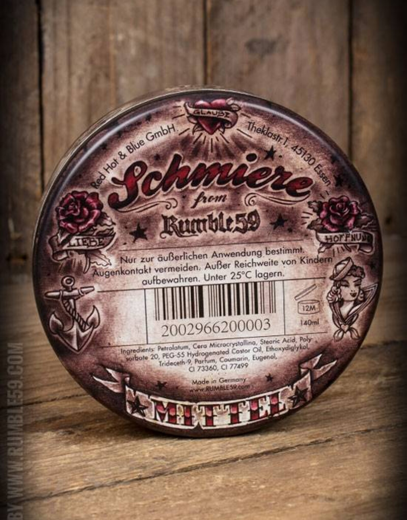 Schmiere Red Ink Pomade Medium