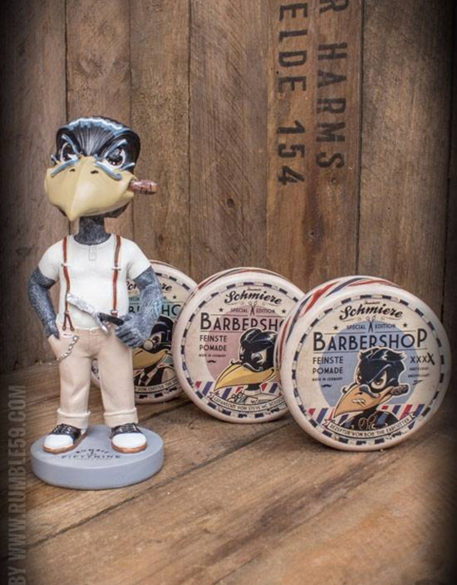 Schmiere Triple Barbershop Set Diverse + Wobber