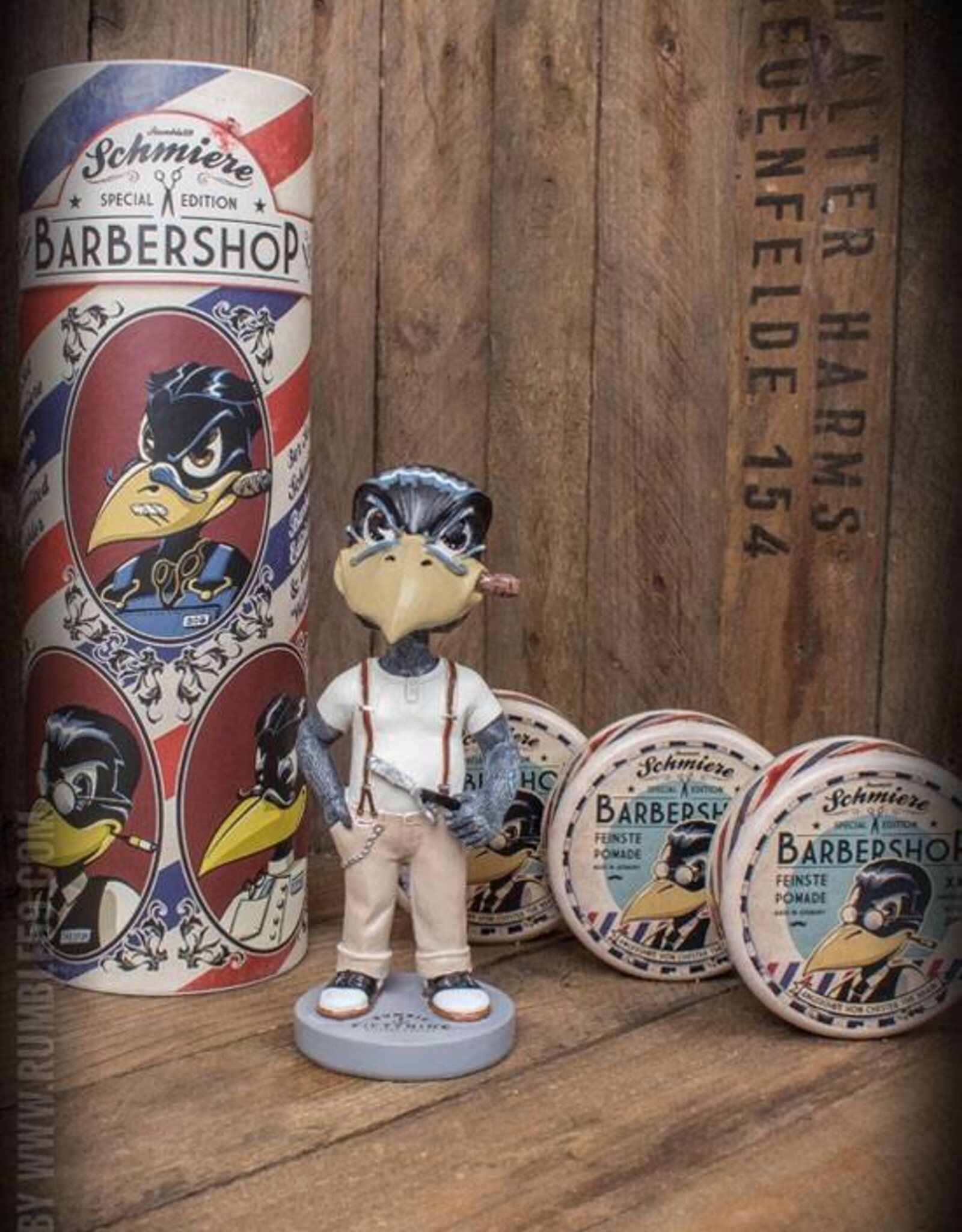 Schmiere Triple Barbershop Set Medium + Wobber