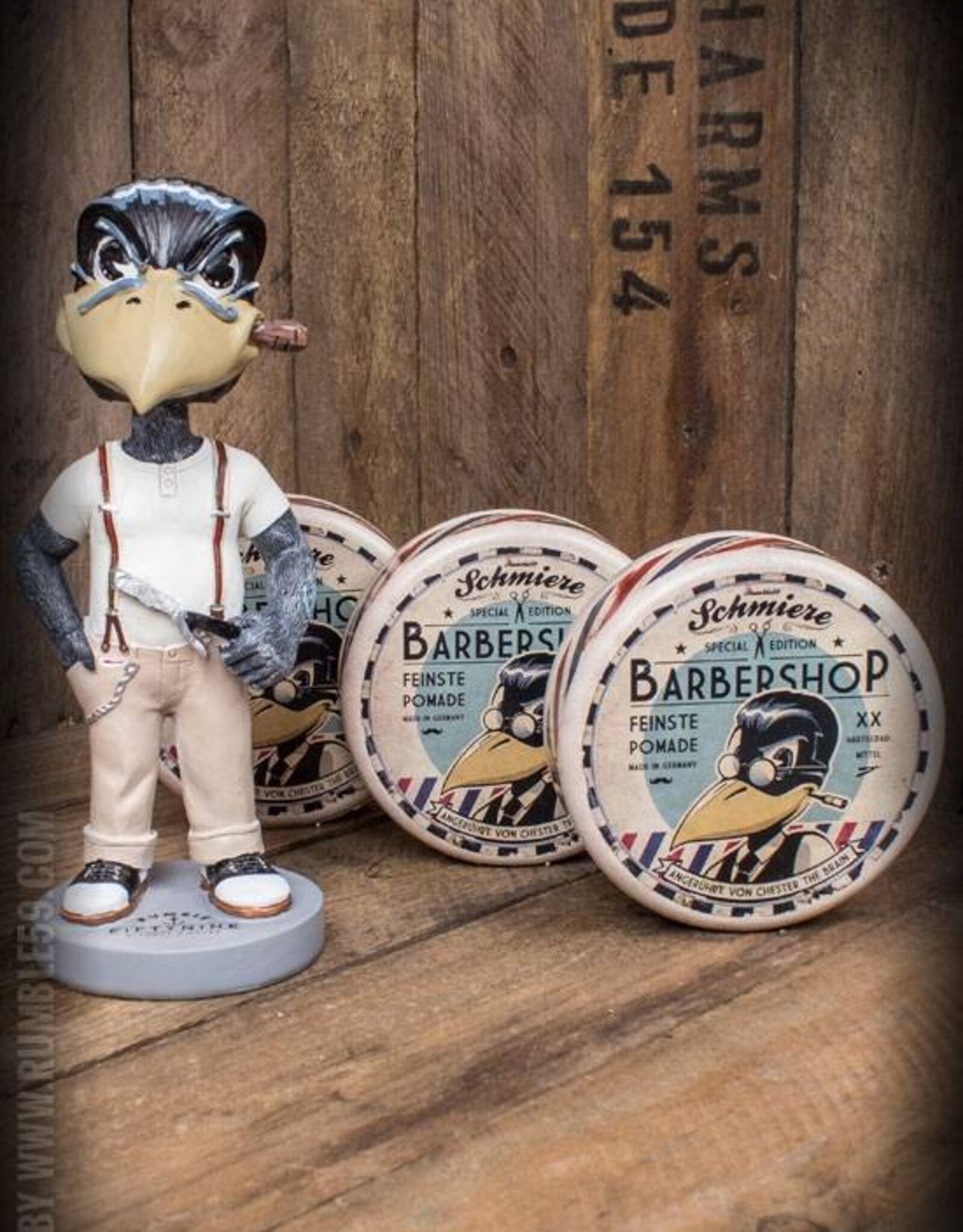 Schmiere Triple Barbershop Set Medium + Wobber