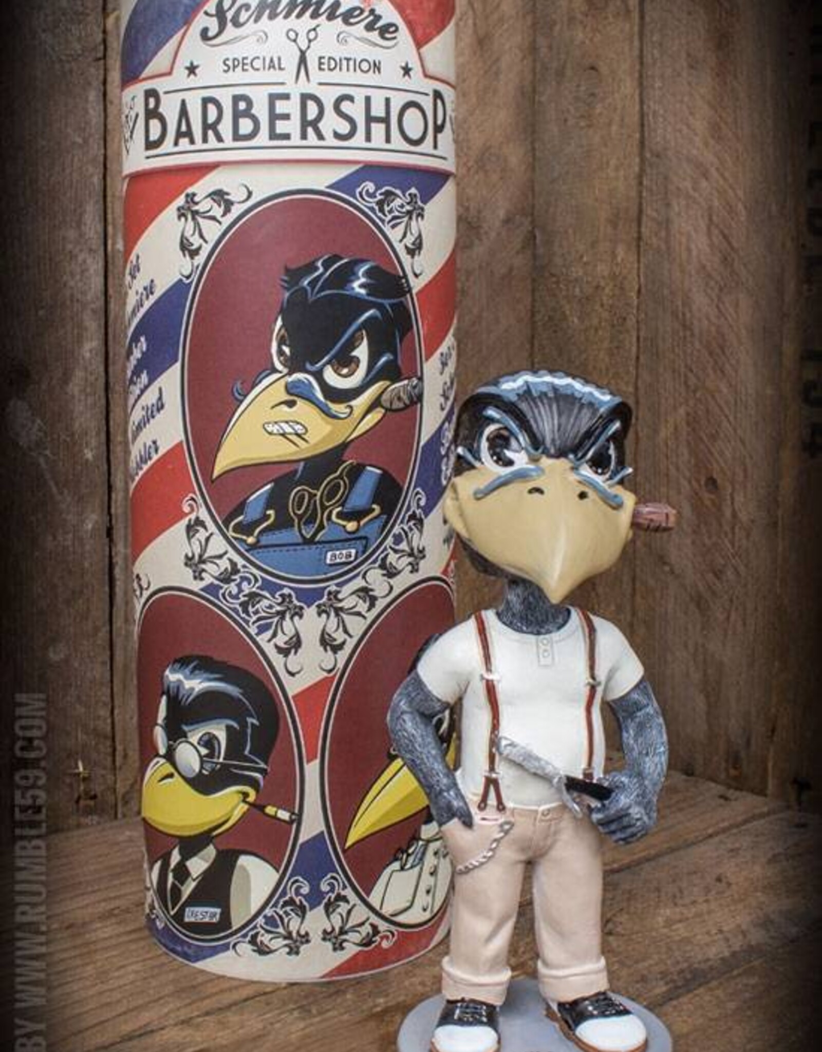 Schmiere Triple Barbershop Set Medium + Wobber