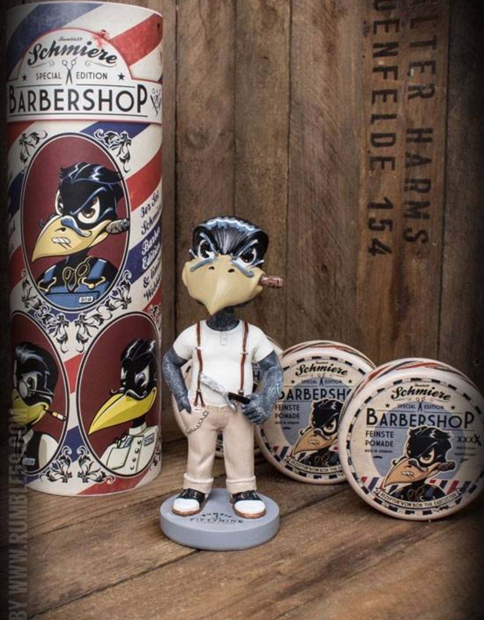 Schmiere Triple Barbershop Set Rock Hard + Wobbler