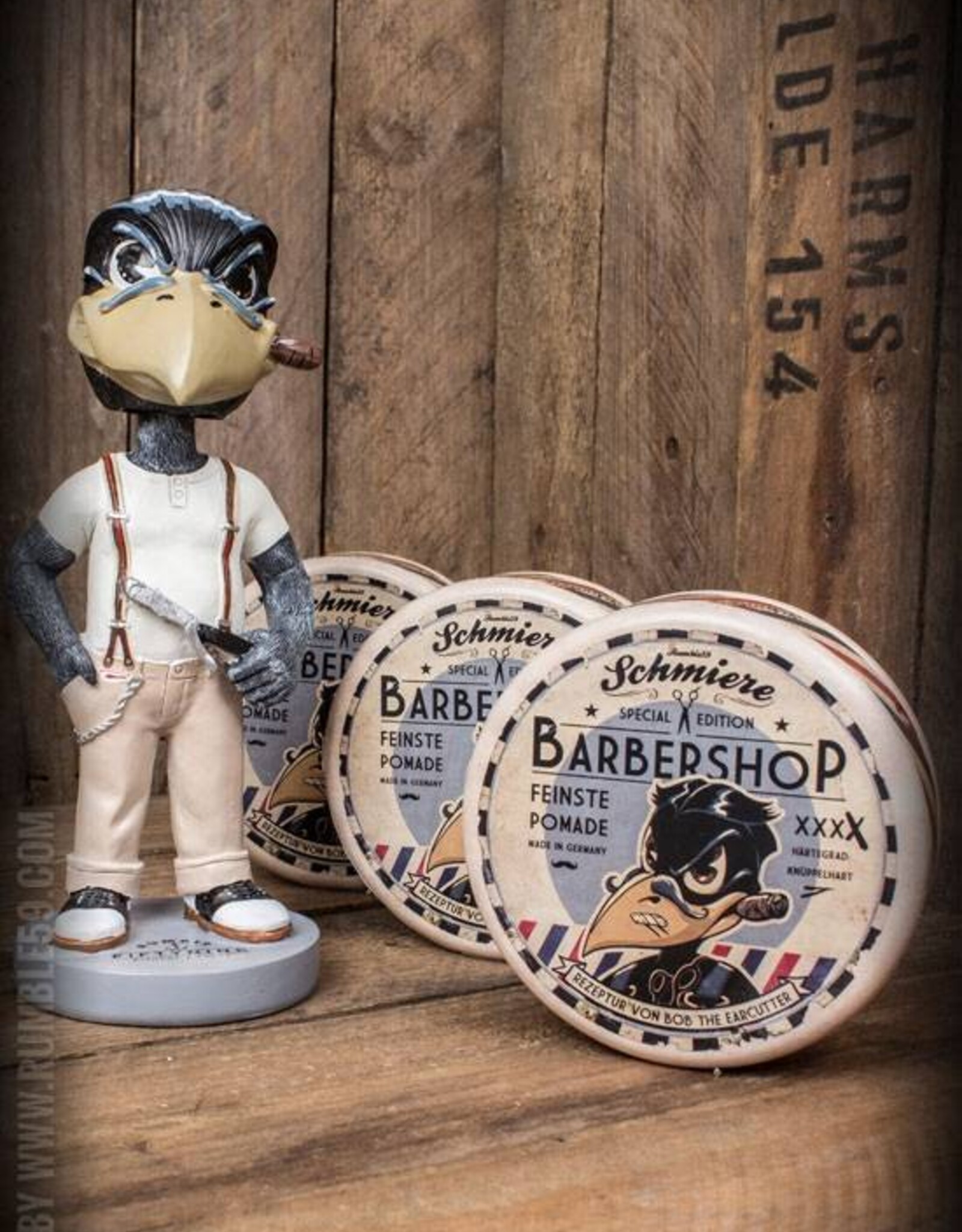 Schmiere Triple Barbershop Set Rock Hard + Wobbler