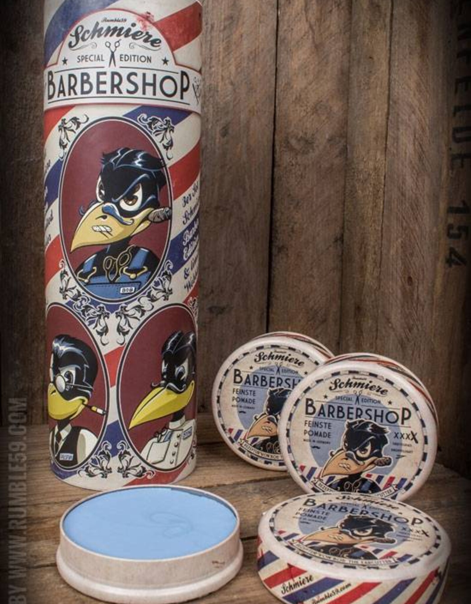 Schmiere Triple Barbershop Set Rock Hard + Wobbler
