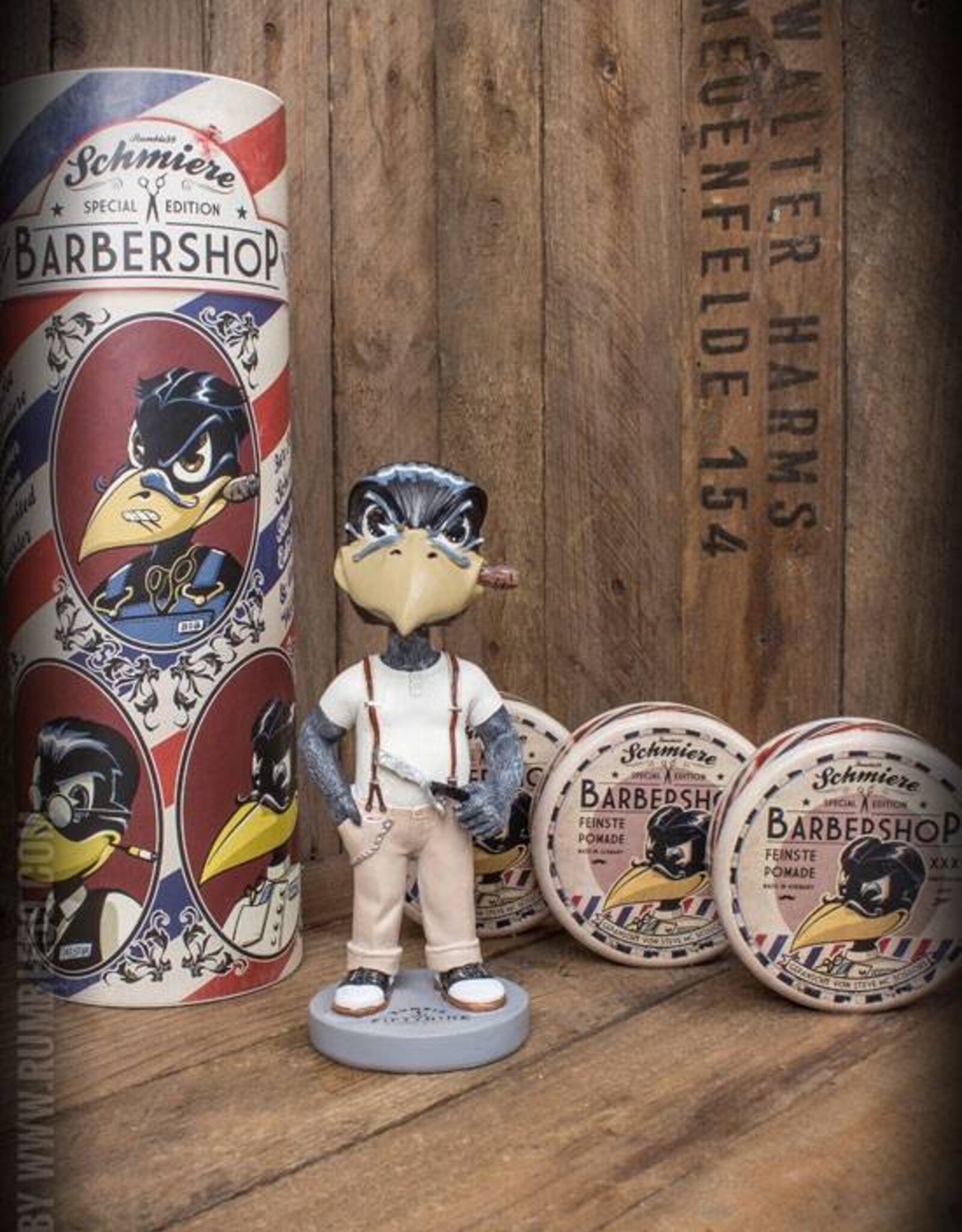 Schmiere Triple Barbershop Set Strong + Wobbler