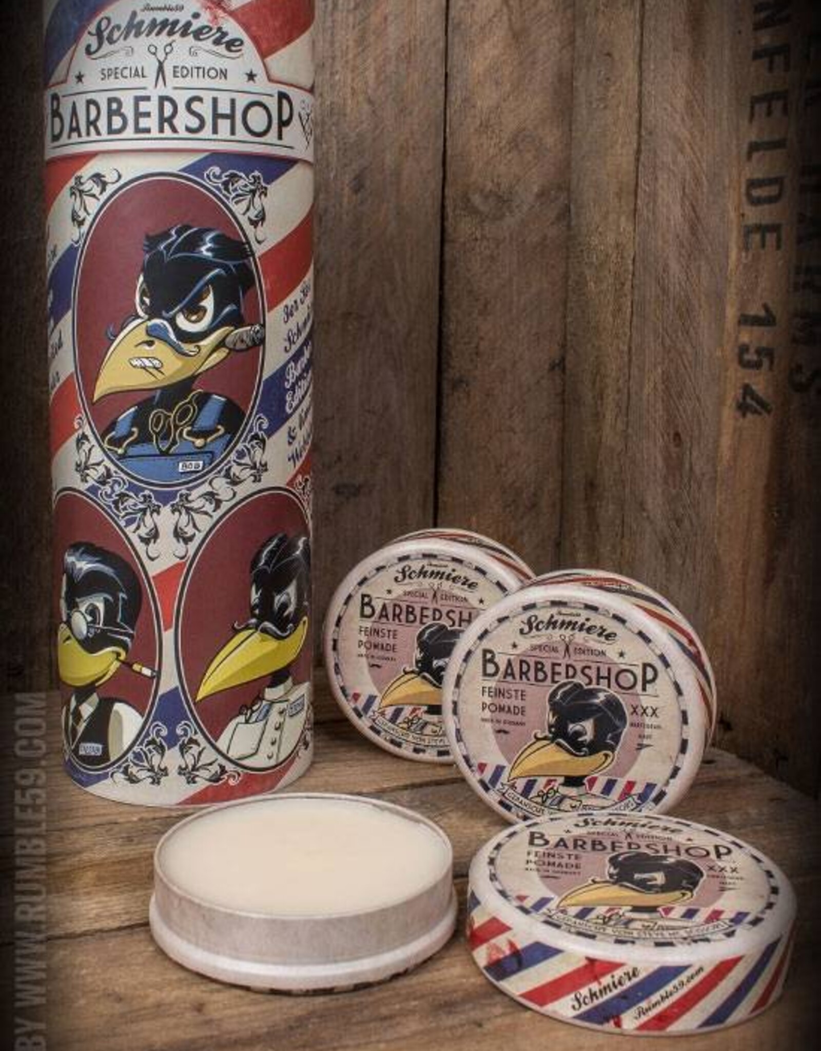 Schmiere Triple Barbershop Set Strong + Wobbler